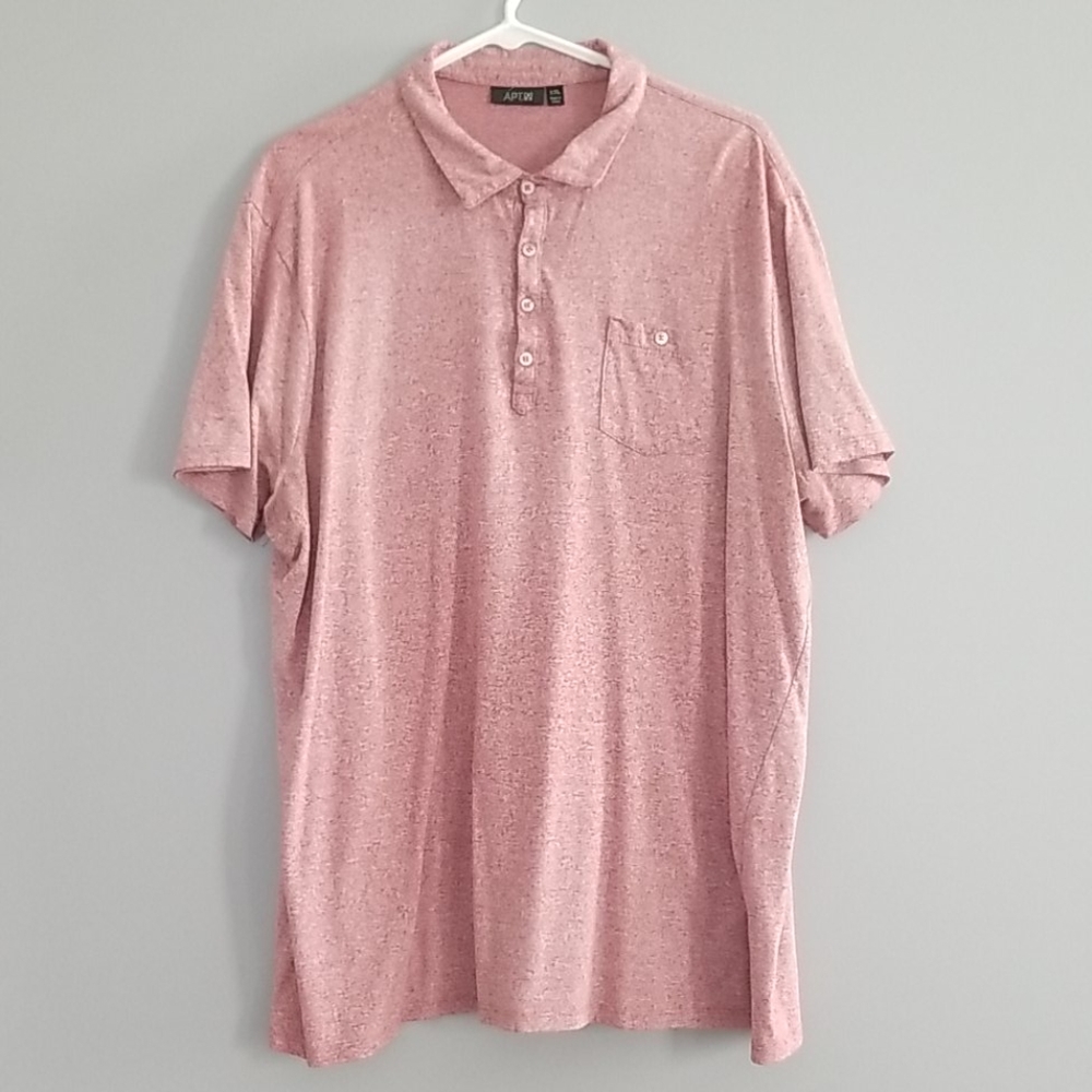 Red/white polo shirt